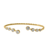 Diamond Flex Cuff Bracelet