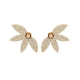 Split Daisy Diamond Earrings