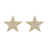 Diamond Star Earrings