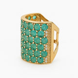 Stacked Emerald Band Ring