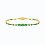 Emerald Tennis Bracelet