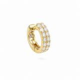 Yellow Gold Double Diamond Ear Cuff (Copy)