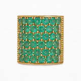 Stacked Emerald Band Ring