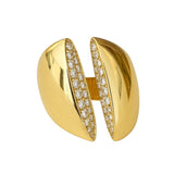 Diamond Trench Ring