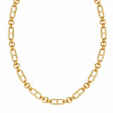 Yellow Gold Mariner Chain Necklace