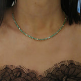 Emerald Diamond Necklace