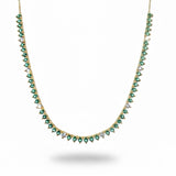 Emerald Diamond Necklace
