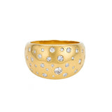 Scattered Diamond Ring