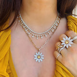 Daisy Diamond Pendant