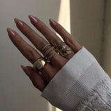 Marquis Diamond Wrap Ring