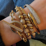 Diamond Swirl Bracelet