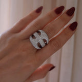 Diamond Claw Ring