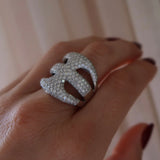 Diamond Claw Ring