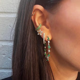 Small Daisy Diamond Earrings