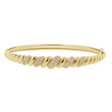 Diamond Swirl Bracelet